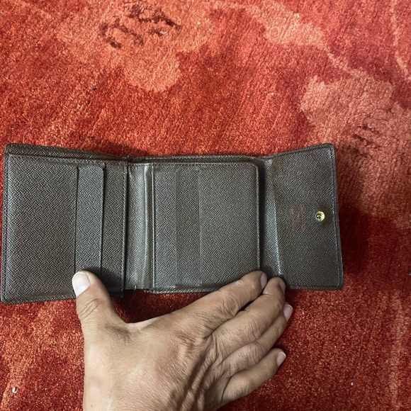 Louis Vuitton Wallet Leather Brown Authentic - Picture 3 of 12